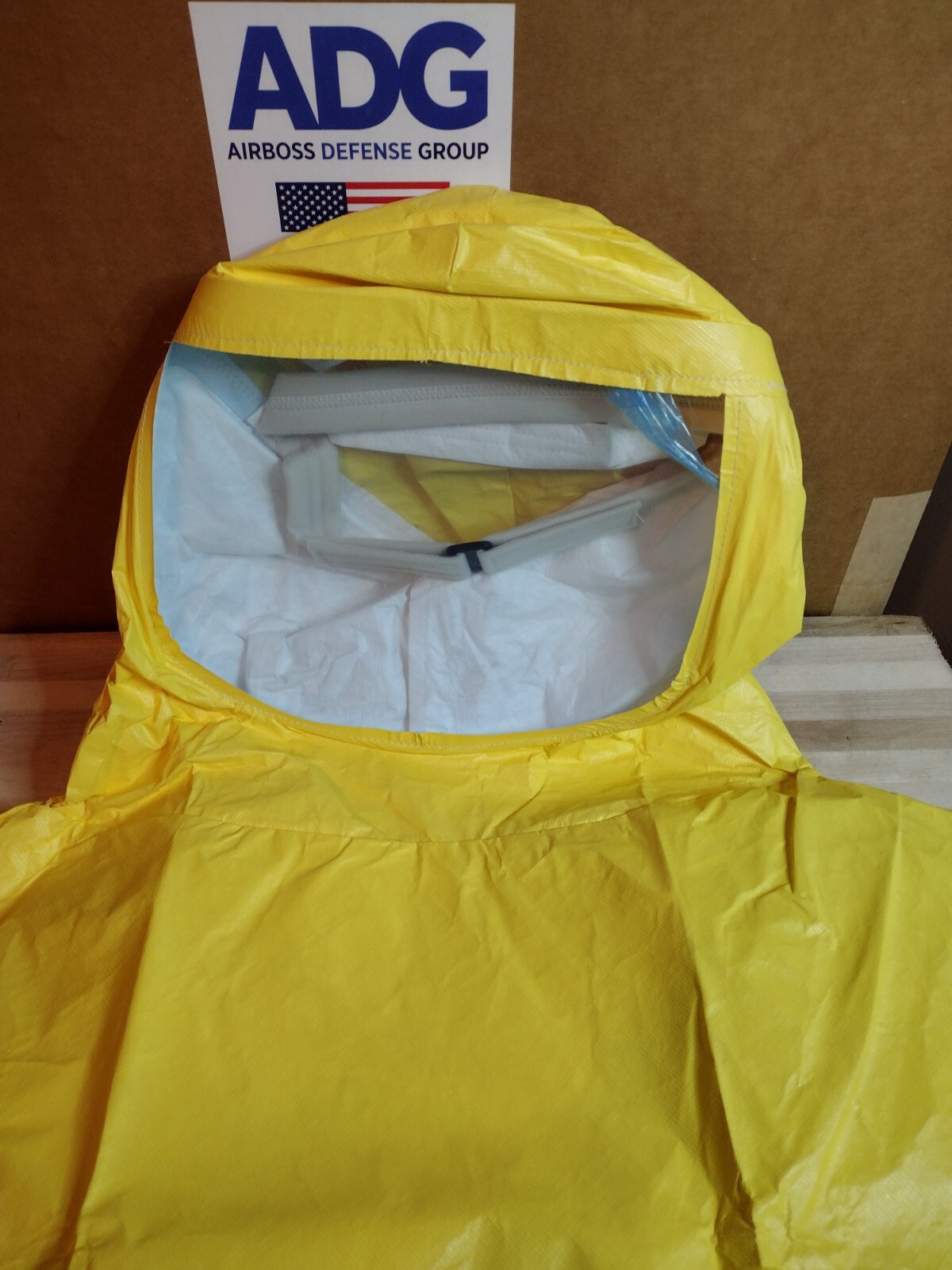 FlexAir TYCHEM Loose Fitting PAPR Hood W/ CAPE S-40084-W01 AirBoss