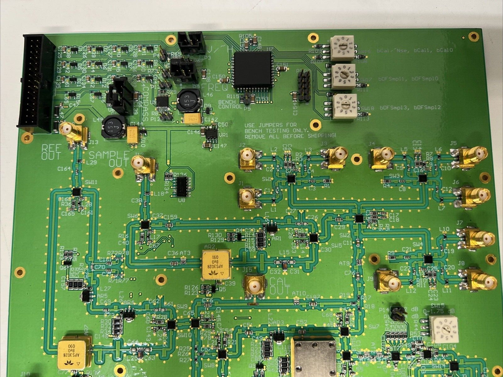 TCI 7234 , 7234-2011-01 Rev C2 , DF SWITCH , 2-CHANNEL , 7234-9011 Rev C