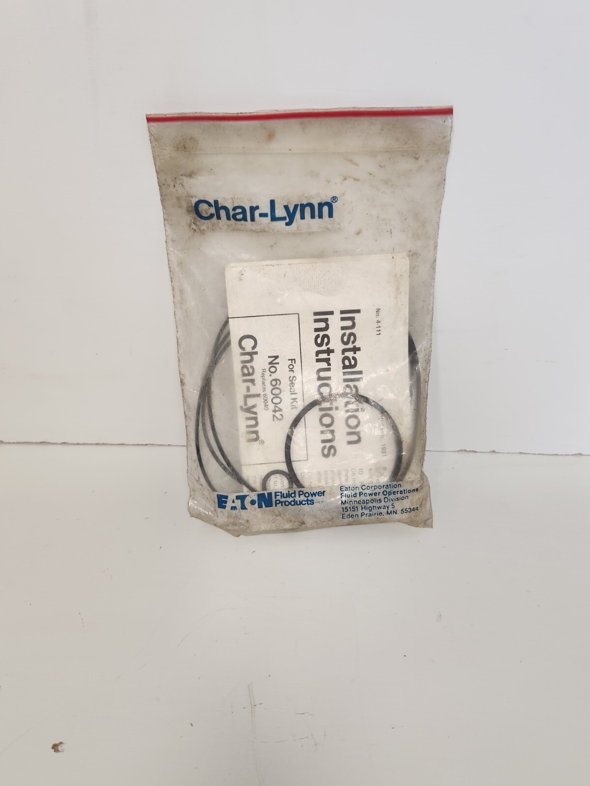 NEW IN BAG! CHAR-LYNN SEAL KIT 60042