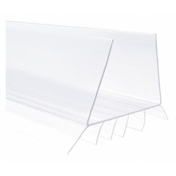 Frost King Door Bottom, Clear, 1″ Flange