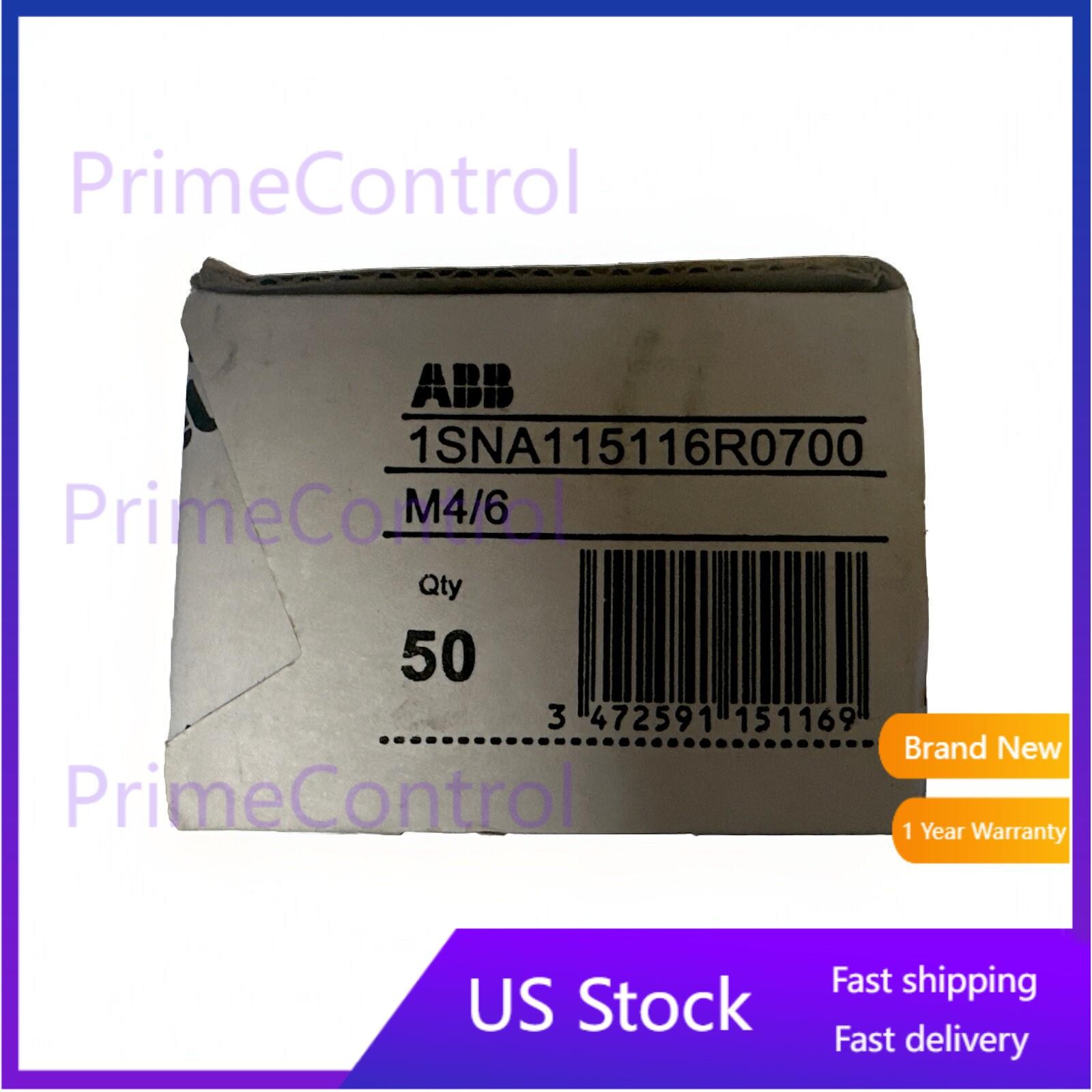 NEW Box of 50 ABB Entrelec 1SNA115116R0700