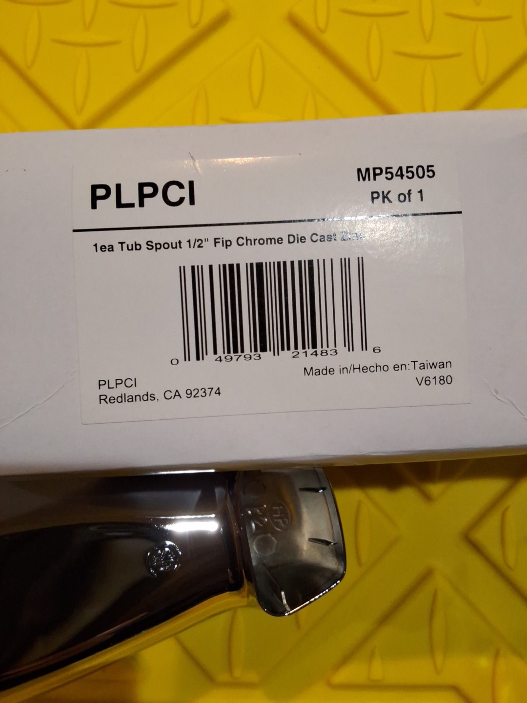 NEW Chrome Finish Bathroom Faucet Head 5-3/16″ long, 2-1/2″ Bore *FREE SHIPPING*