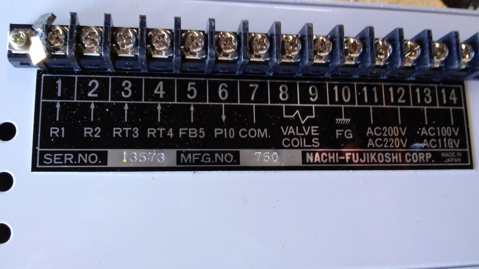 New Nachi Fujikoshi 750 EMA-PD5-N-D-20 EMA Amplifier