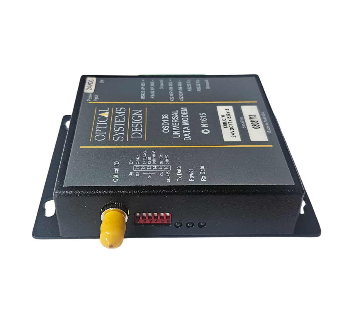 Optical Systems Design OSD138 Data Modem 138LC.W 24VDC / Tx13, Rx15