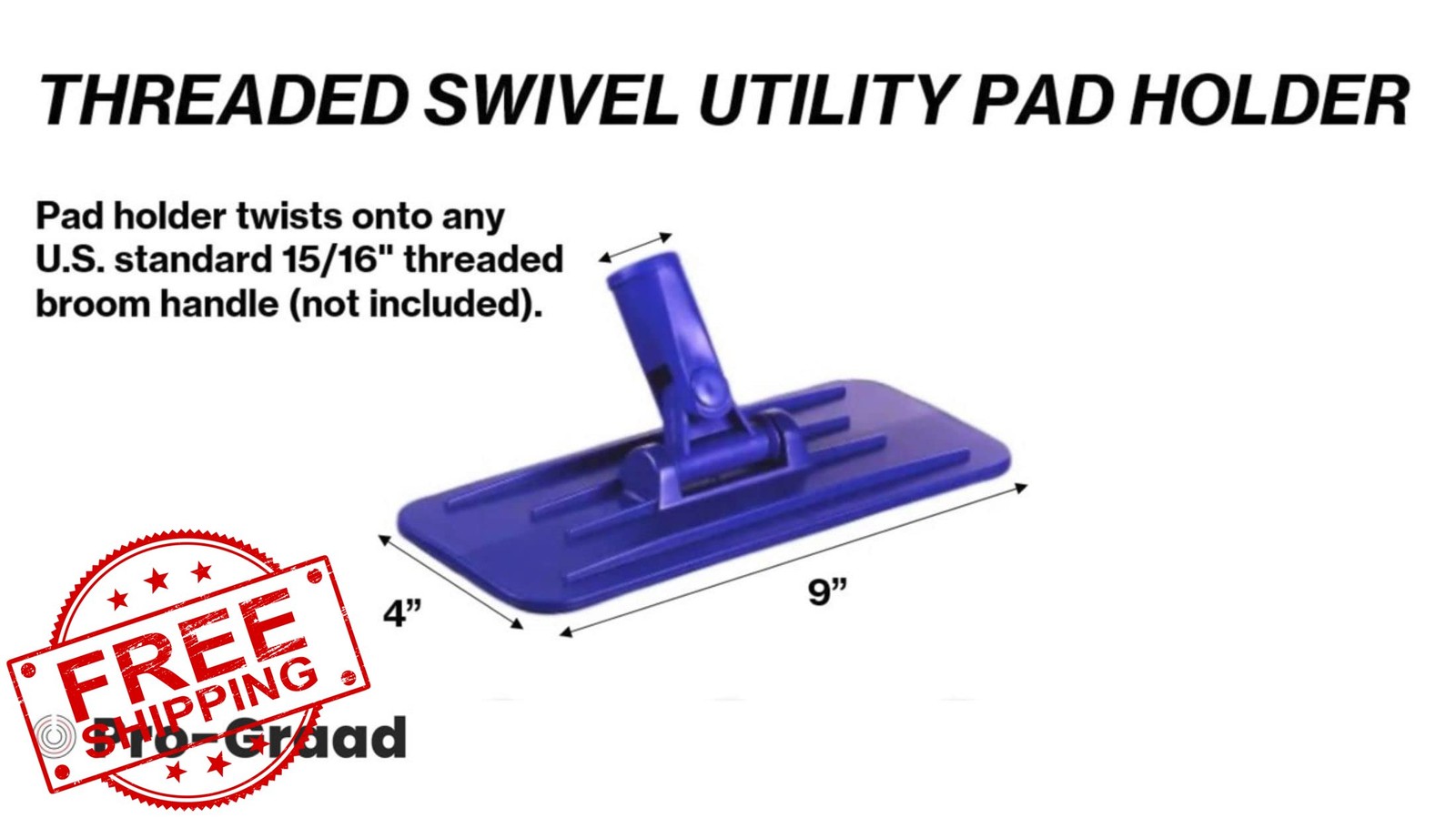 Pro-Graad Cleaning Pad Holder 5 Pack