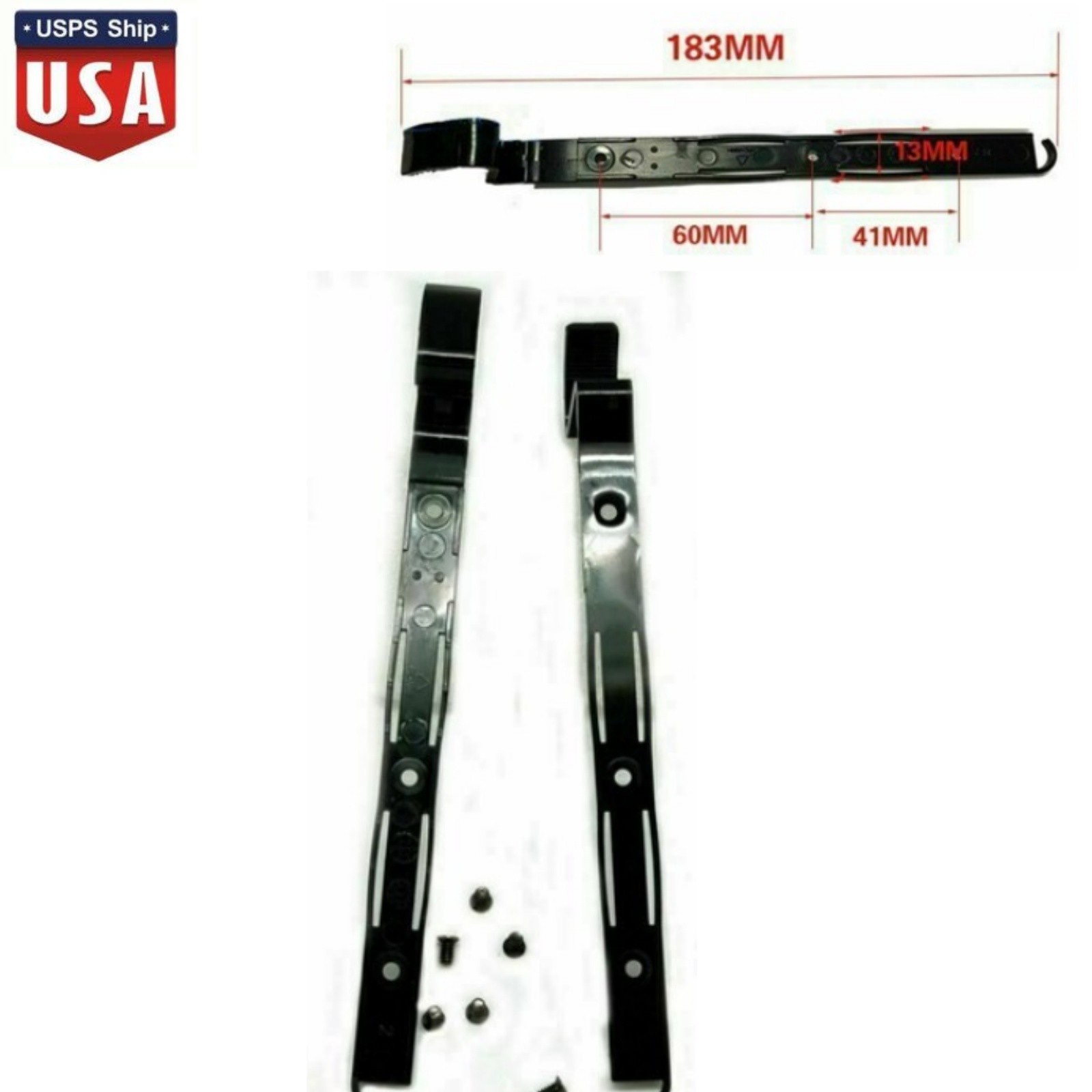 4PCS Plug-in HDD Tray Bracket Plastic Strip for Hikvision DS-9016HF 9116 9664