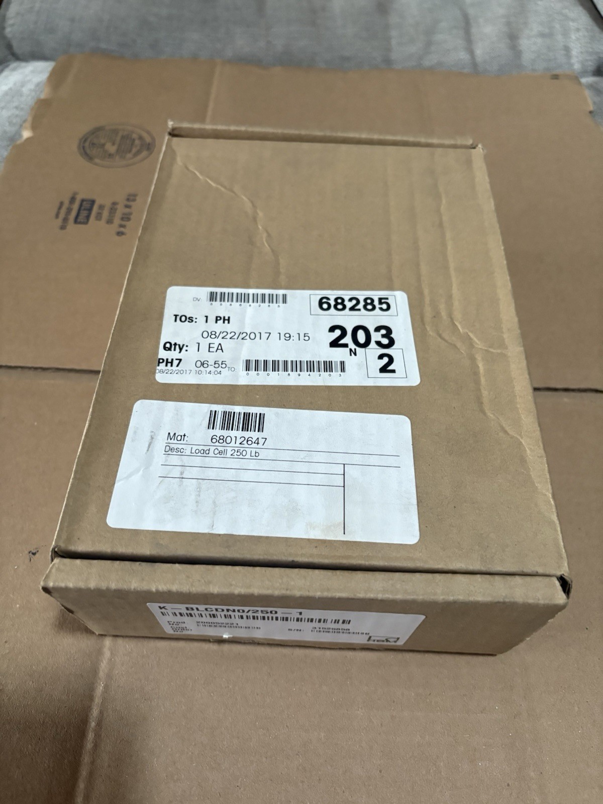 NEW NOS METTLER TOLEDO 90346000A Load Cell 250lbs Model 776
