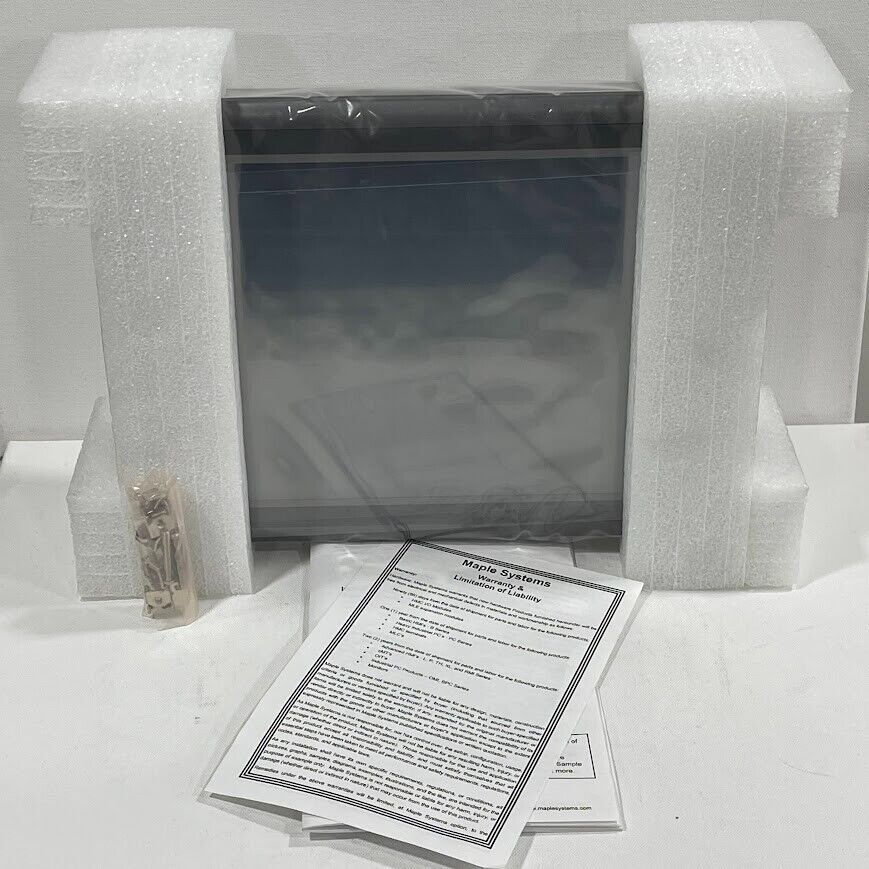 New! Maple Systems HMI5120XL 12.1″ HMI Touch Screen 24VDC