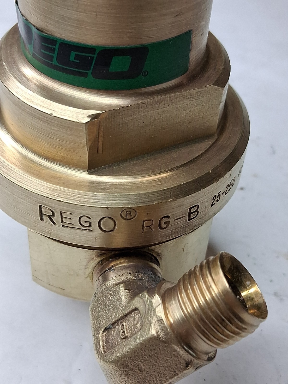 Rego RG-B Series Cryogenic Pressure Builder / Regulator 125 PSIG 8.6 BAR* Sh1