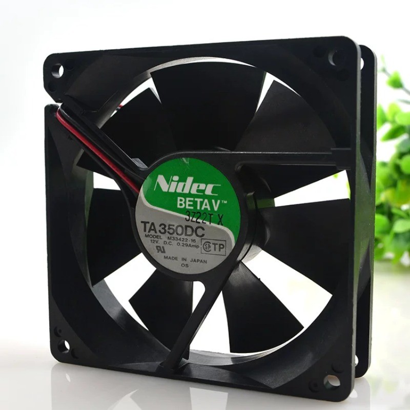 1PC Nidec TA350DC M33422-16 9025 12V 0.29A chassis cooling fan