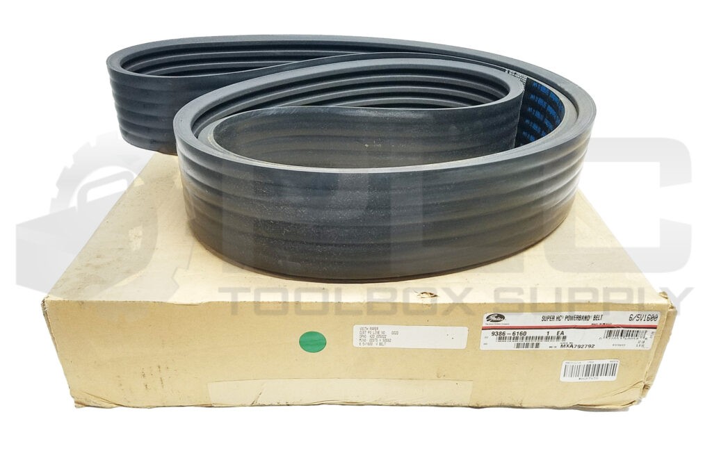 NEW GATES 5V1600 SUPER HC POWERBAND V-BELT, 9386-6160