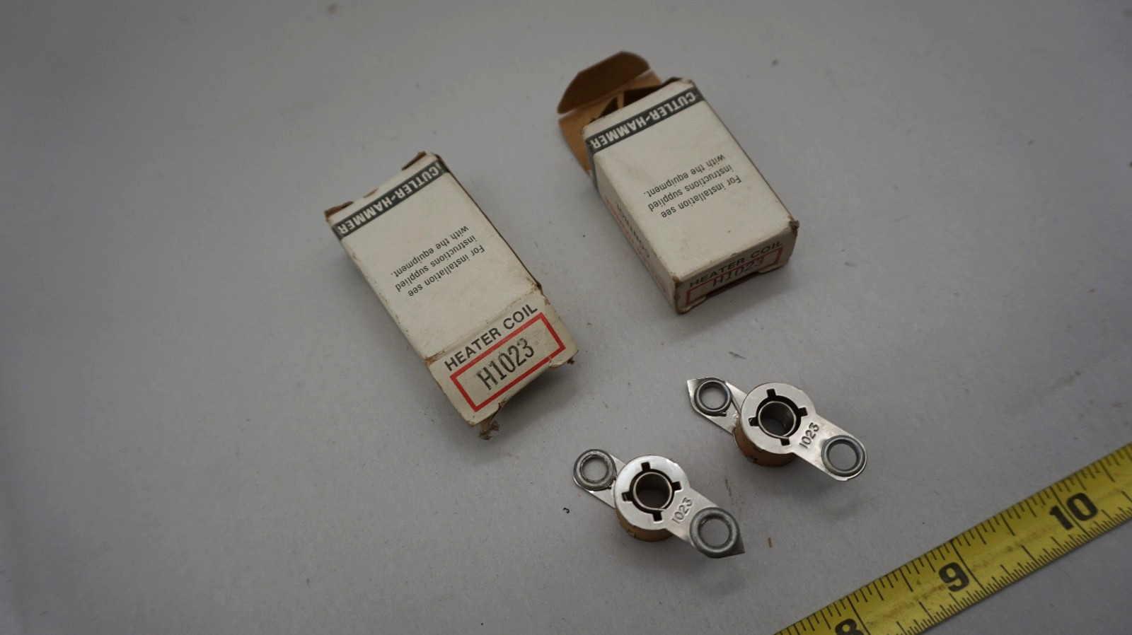LOT OF 2- CUTLER HAMMER H1023 HEATER COIL free ship USA NOS