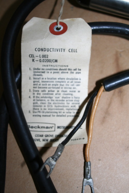 Conductivity cell CEL-L002 K-0.0200/CM Beckman Instruments Unused