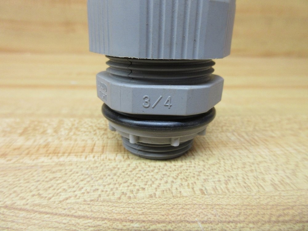 Thomas And Betts LT75P 3/4″ Straight Bullet Connector Gray (Pack of 4)