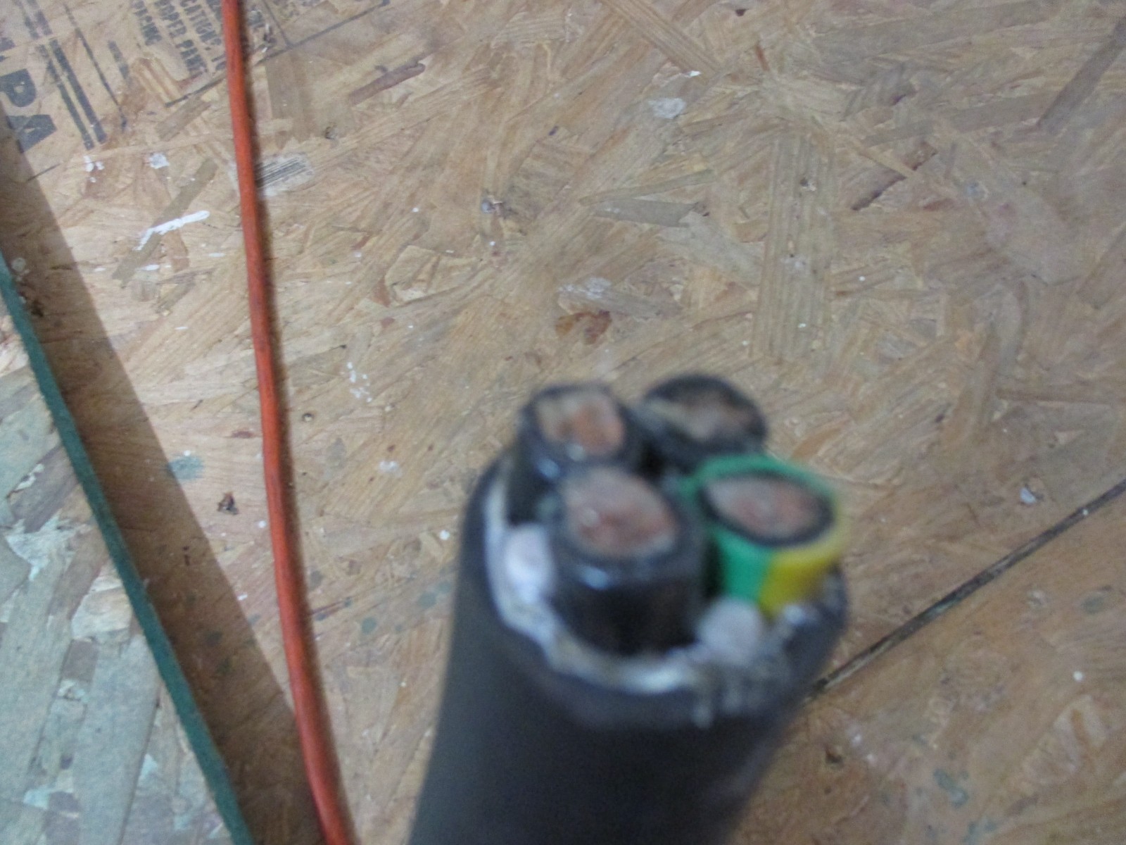 2 AWG/4C WIRE 12′ 9″ FOOT POWER CABLE U760204 LAPP KABEL NEW