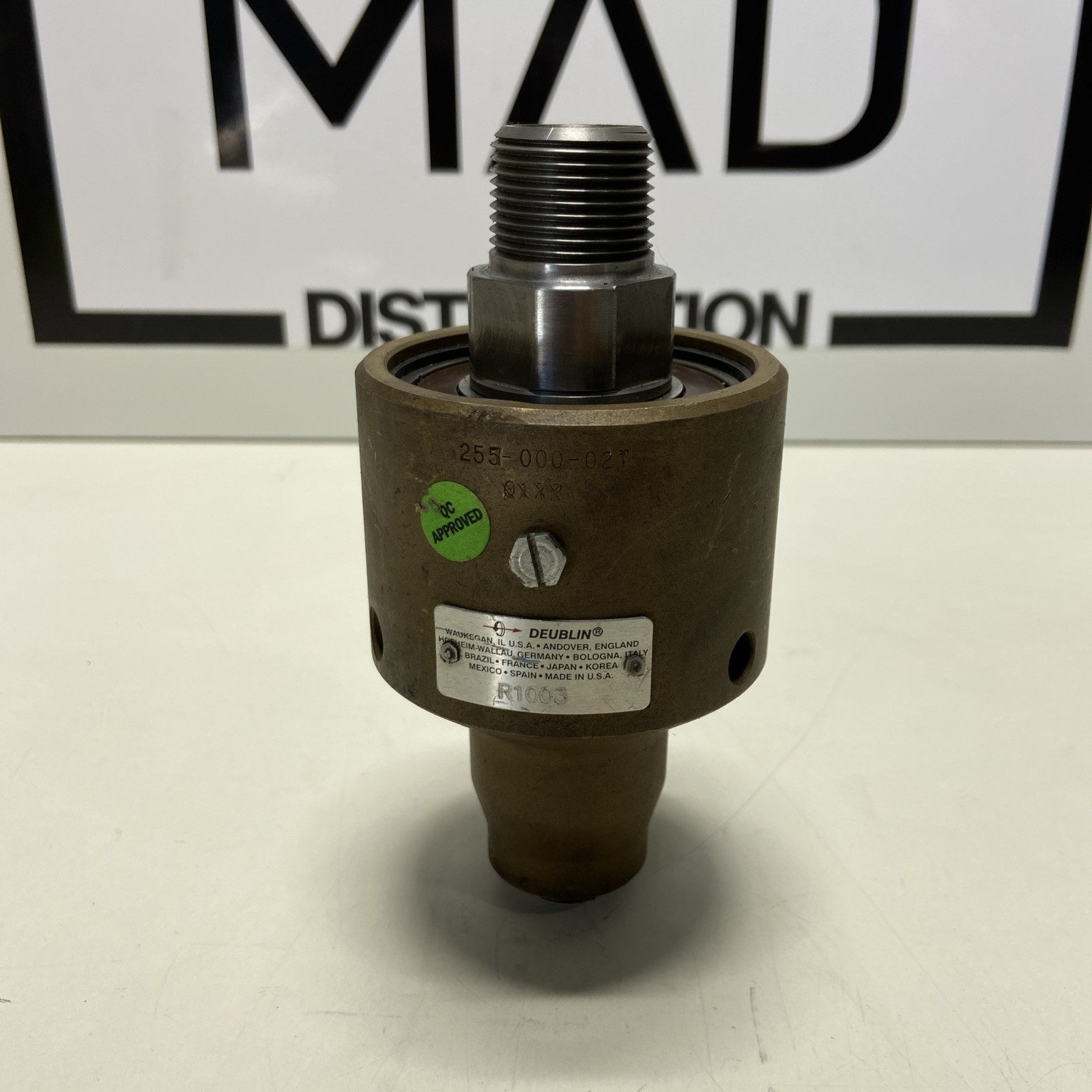 1PCS New 255-000-027 High-Speed Rotary Joint Substitute