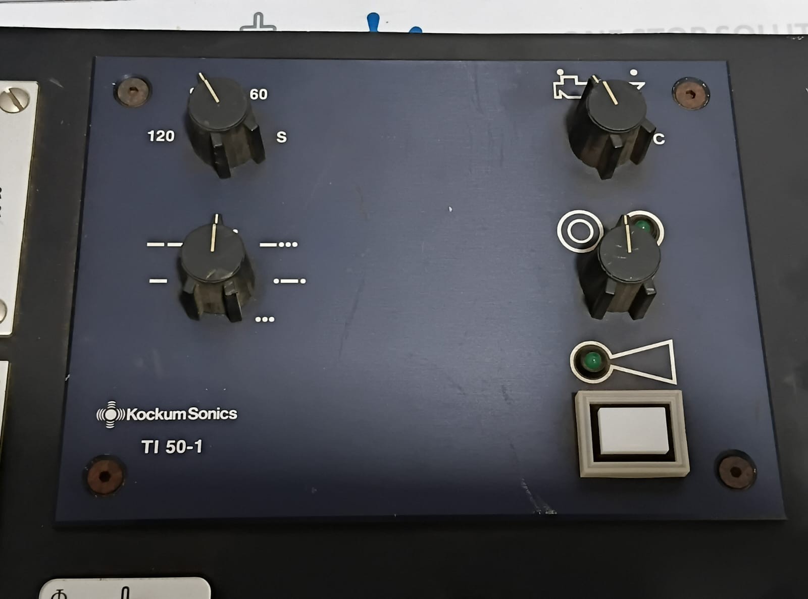 Horn Control Panel & Window Wiper Control Panel Kockum Sonics TI 50-1