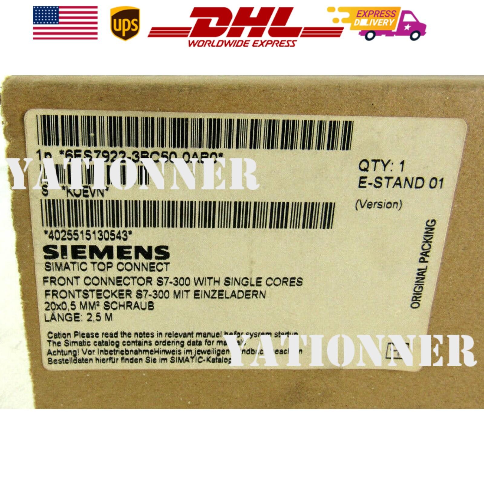 New Siemens Simatic S7 SITOP Connection 6ES7922-3BC50-0AB0 6ES79223BC500AB0