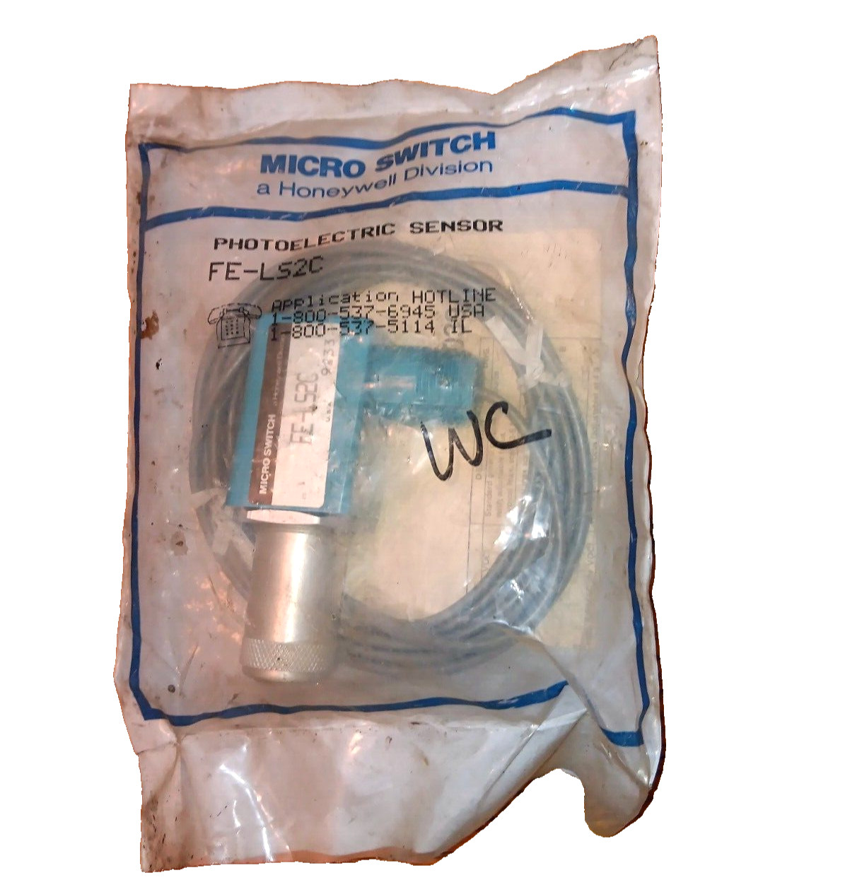 Honeywell / Micro Switch FE-LS2C / FELS2C Photoelectric Sensor