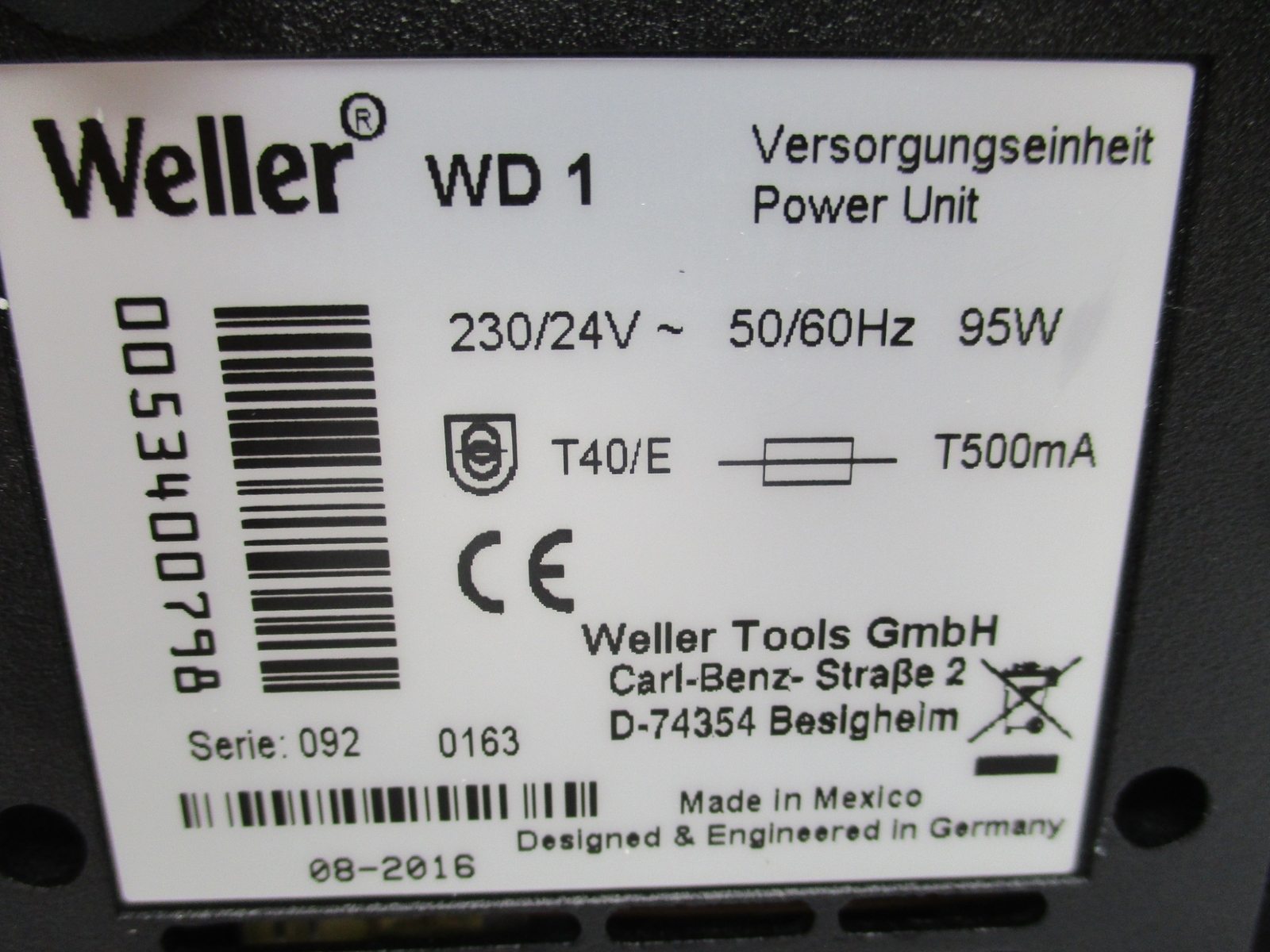WELLER WD1 NSMP