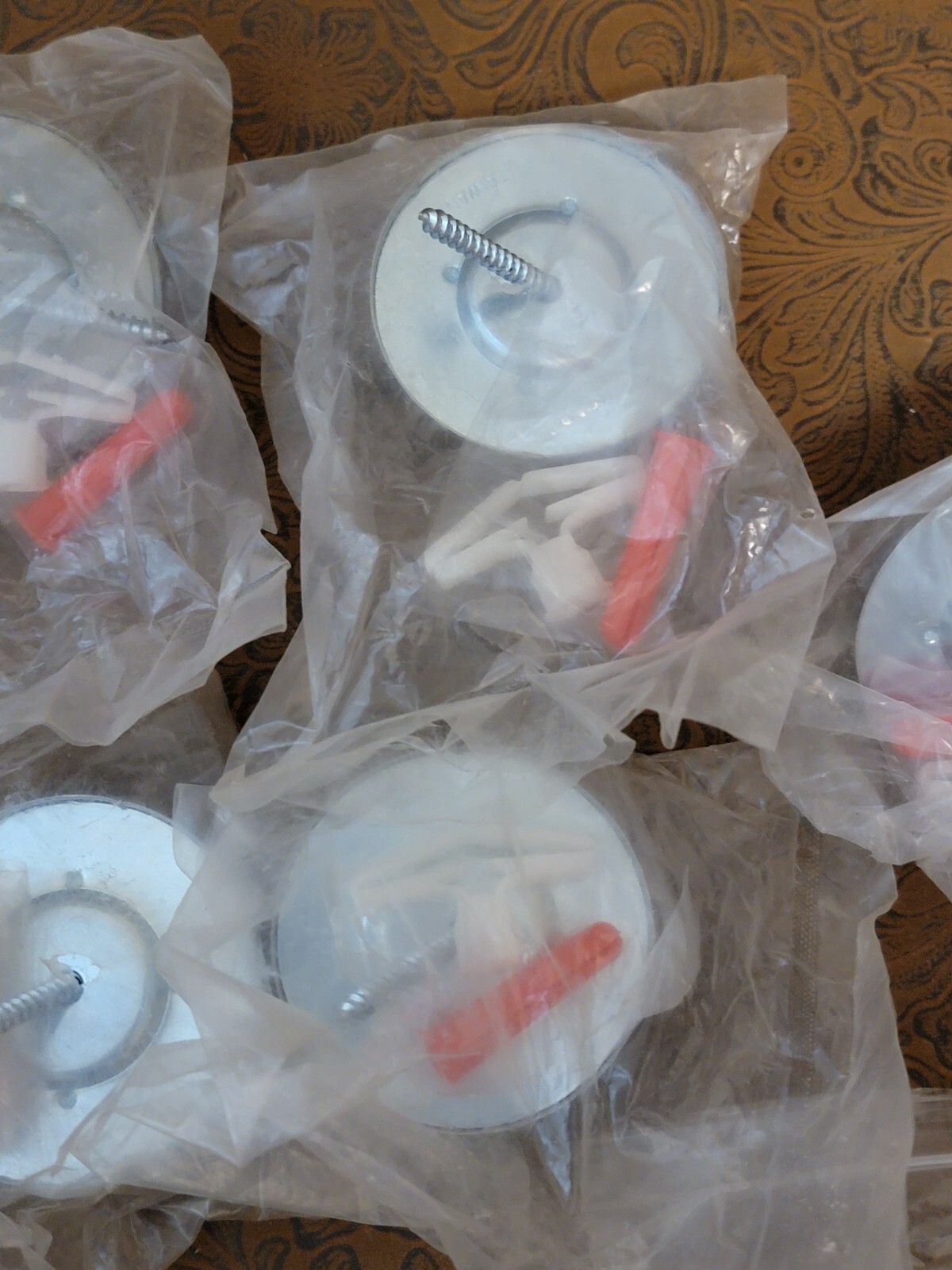 7x ROCKWOOD Concave Door Stop 409 US32D Wall Mount Satin Stainless Lot #3 ച