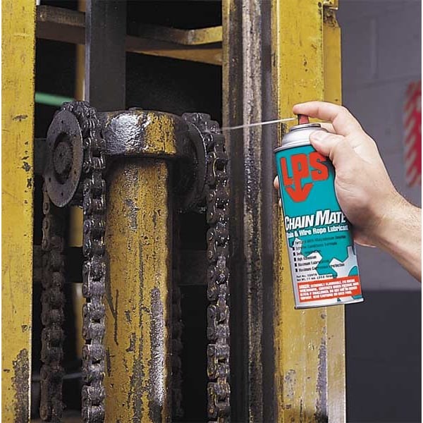 Lps 02416 Chainmate Chain And Wire Lubricant, 11 Oz Aerosol Can, Black