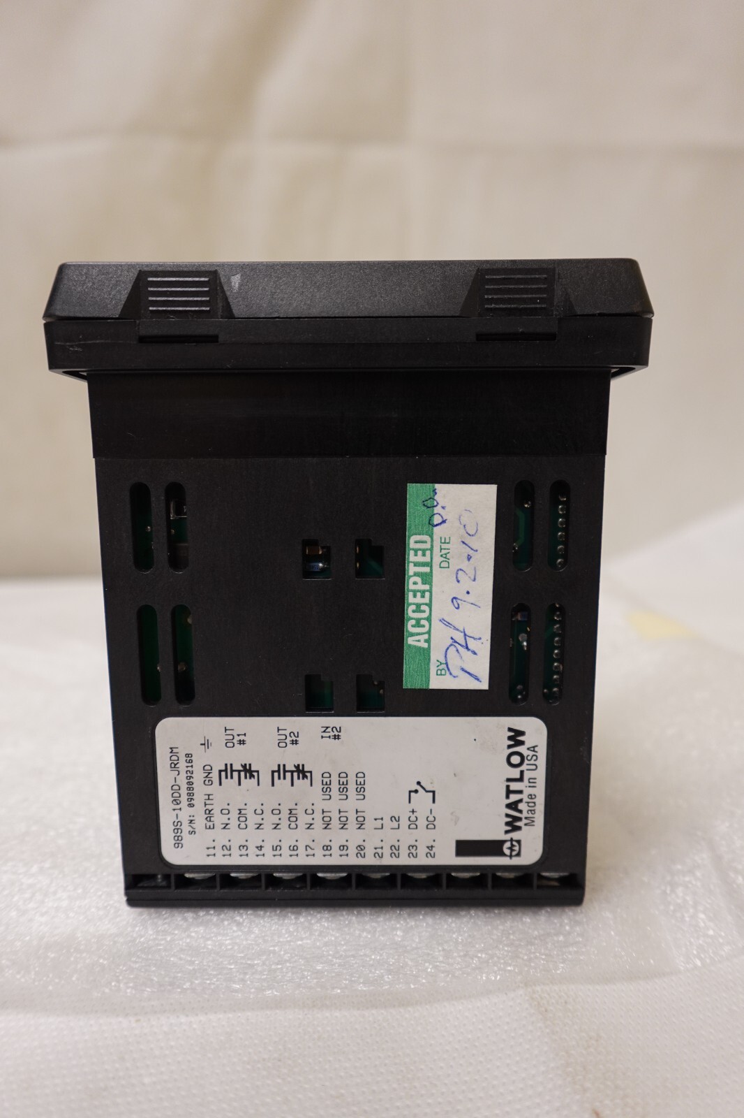 WATLOW VERTROD – Series 989 Controller 989S-10DD-JRDM / 989S10DDJRDM