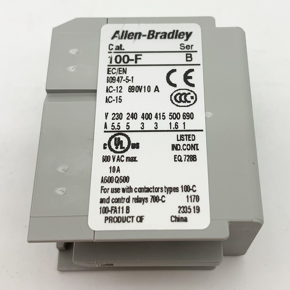 100-FA11 Auxiliary Contact MCS 100-C 104-C 700-CF 700S-CF New Original 100FA11
