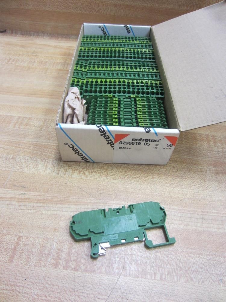 Entrelec 029001905 Terminal Block D2.5/5P.4L (Pack of 150)