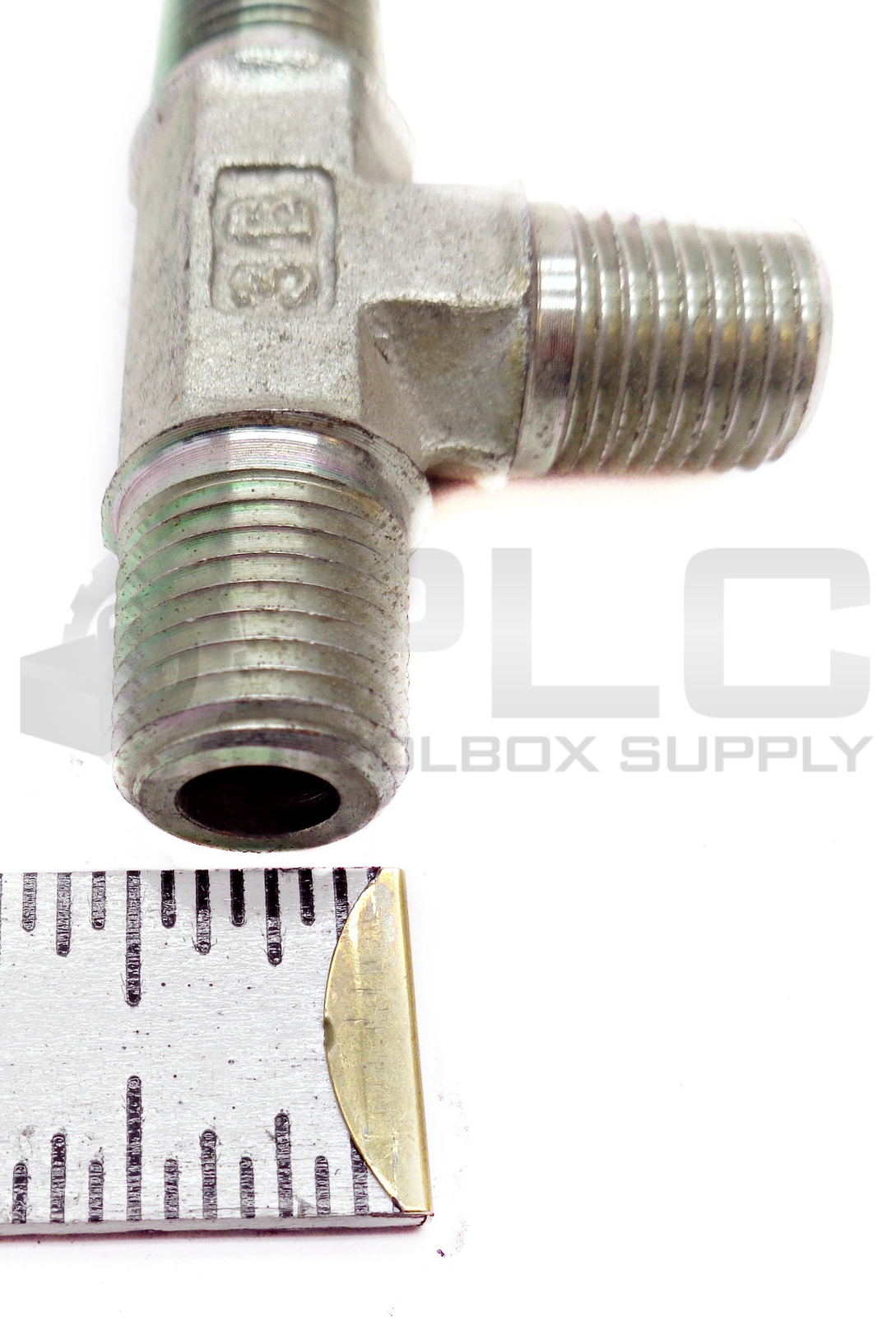 LOT OF 10 NEW 5/16″ ID 9/16″ OD MALE HYDRAULIC T-FITTING