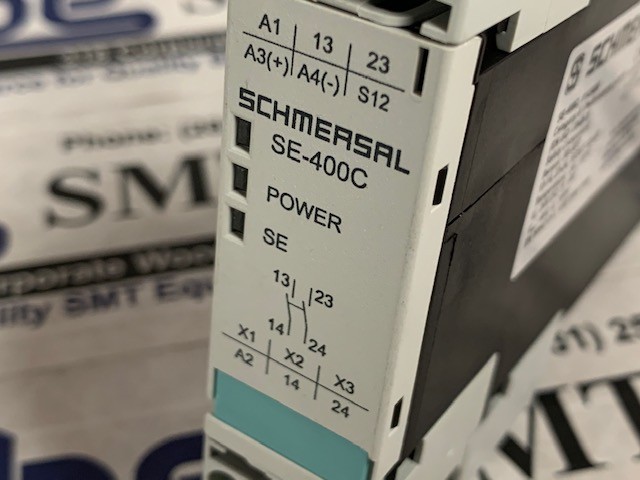 Schmersal Safety Relay – SE-400C w/Warranty