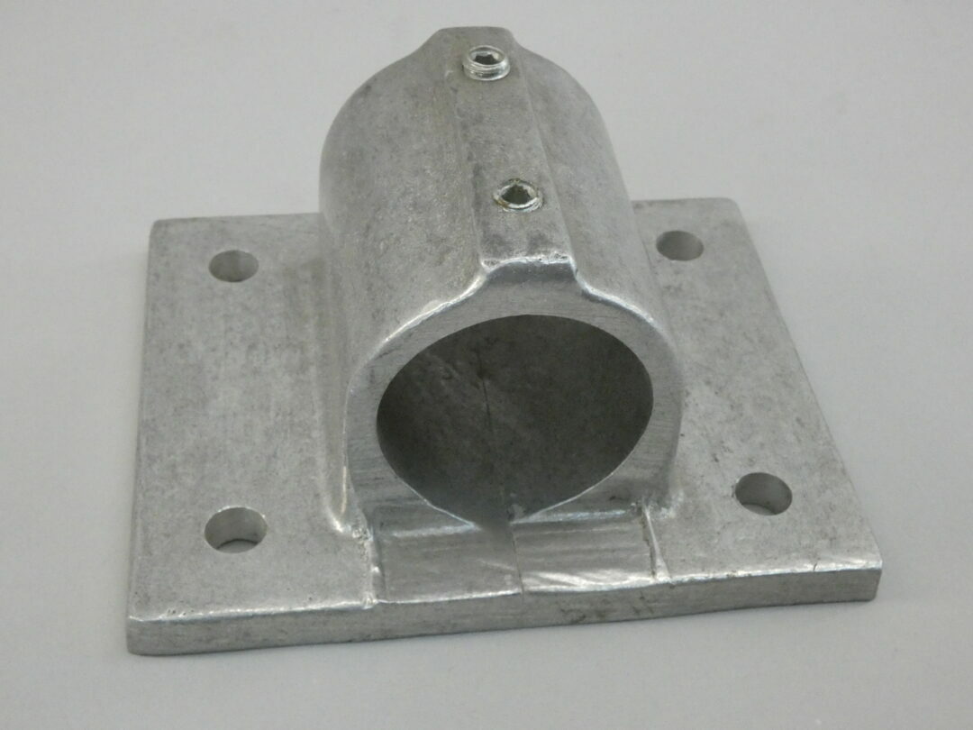 Square Flange Handrail Structural Fitting No. 52 Coupling 1-1/2″ Aluminum 535…