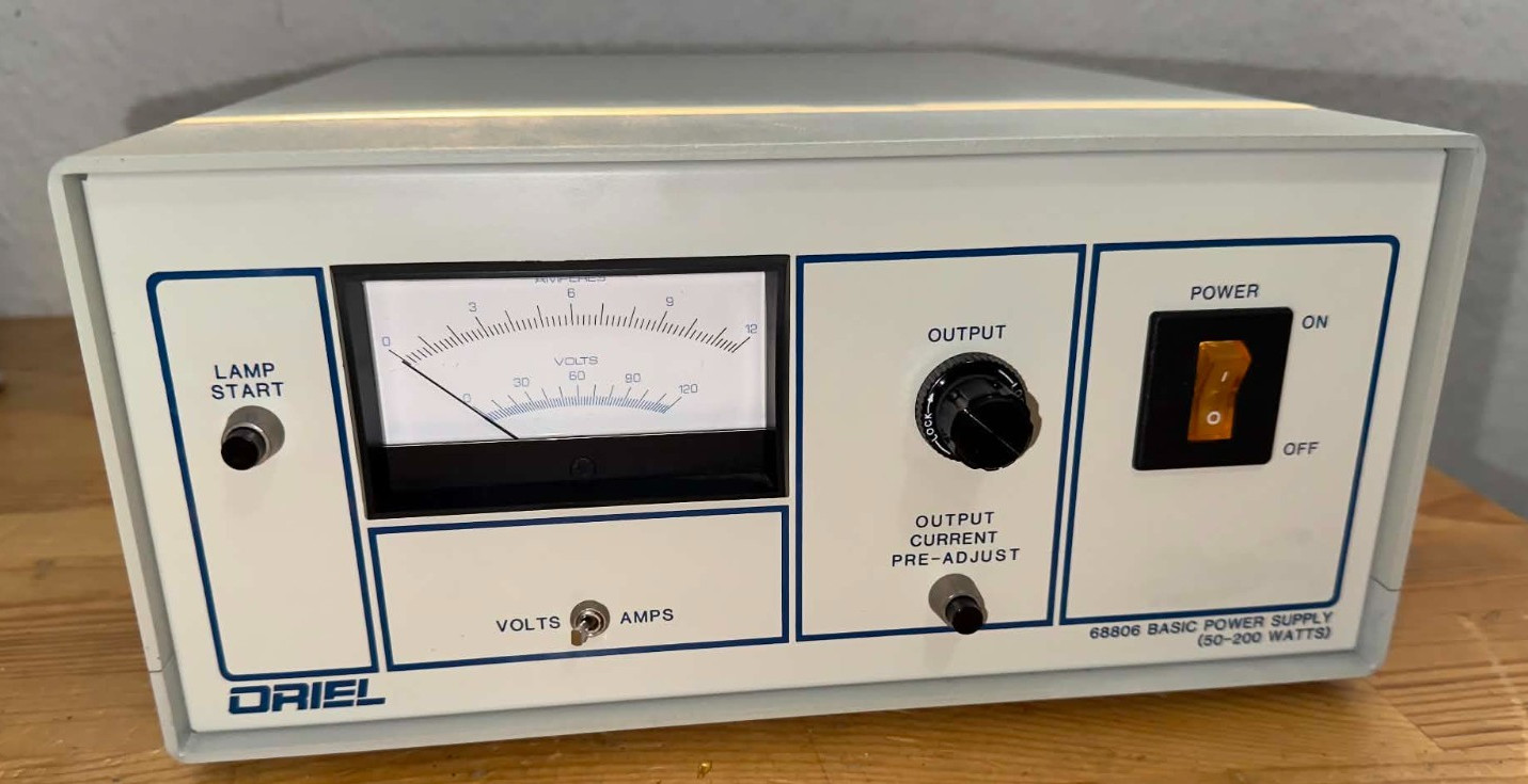 ORIEL INSTRUMENTS 68806 BASIC POWER SUPPLY – Tested only for power