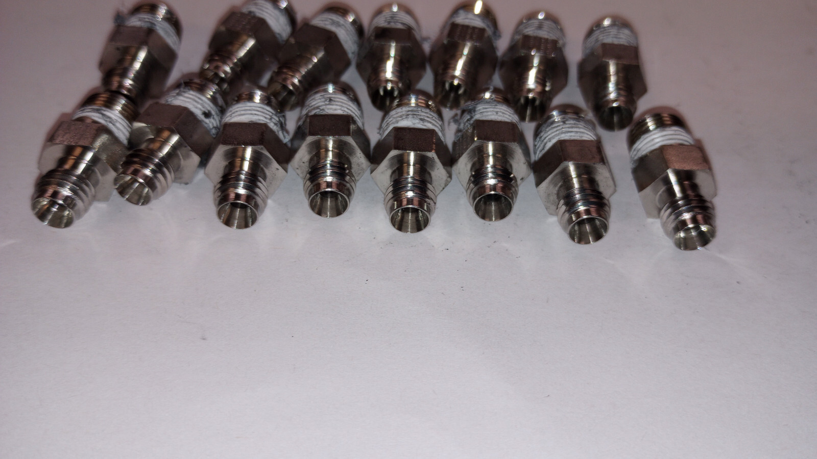 Lot of 15 USED Parker PMI PC-1/8 Fittings STAINLESS STEEL P316