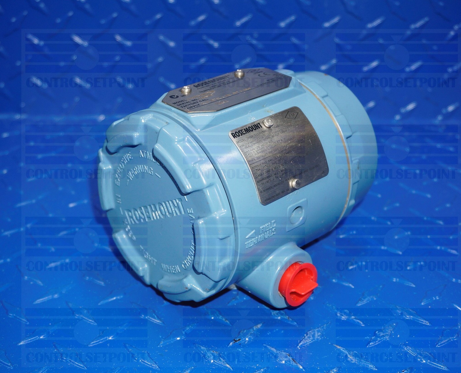 EMERSON ROSEMOUNT 3144PD1A2K505M5 TEMP TRANS 3144 PD1 ID68934