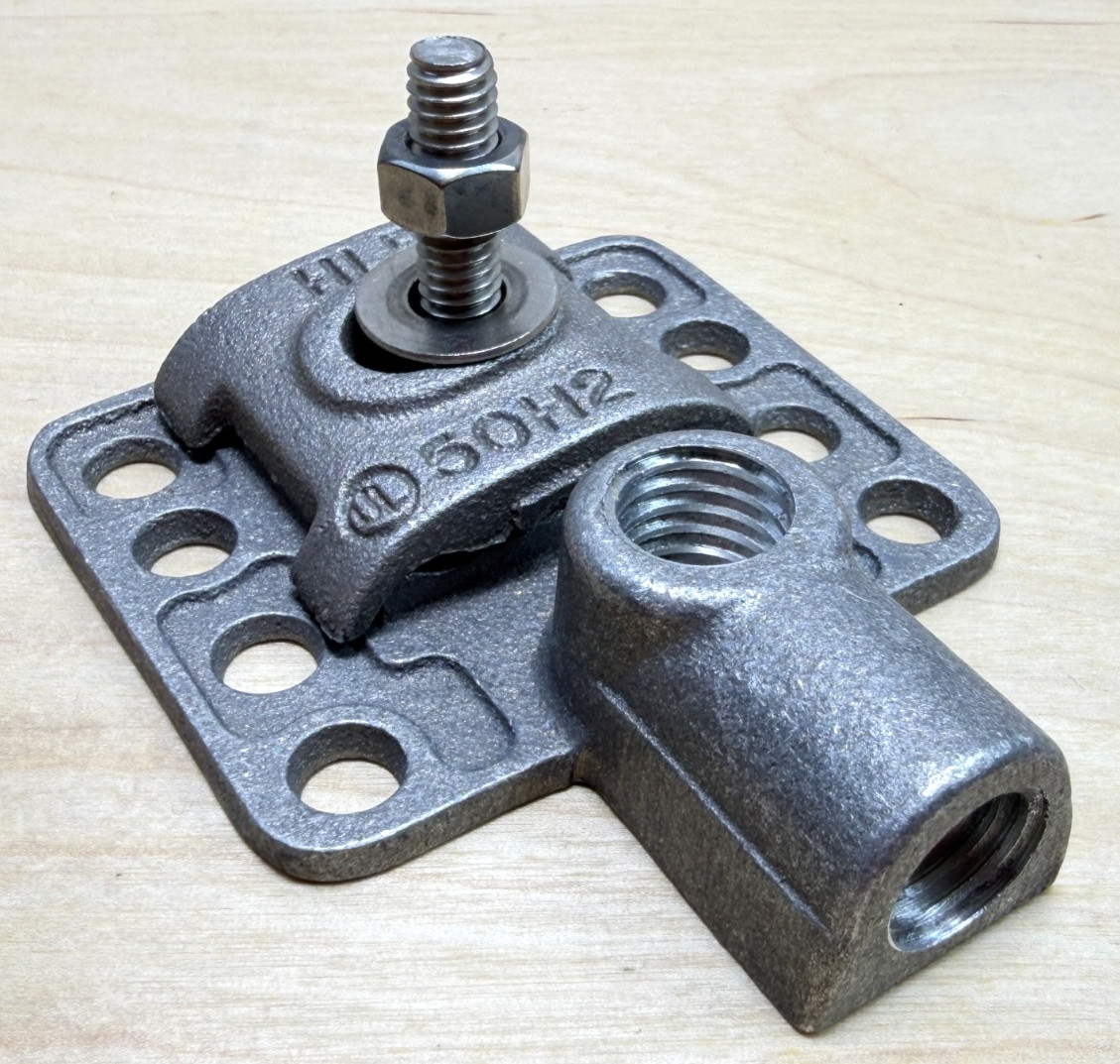 QTY of 5 Harger AUBU58I Aluminum Universal Base, 5/8