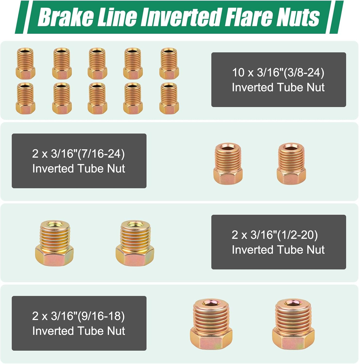 25Ft 3/16″ Upgraded Zinc Coated Steel Brake Line Tubing Kit, Robust Reliable Hyd