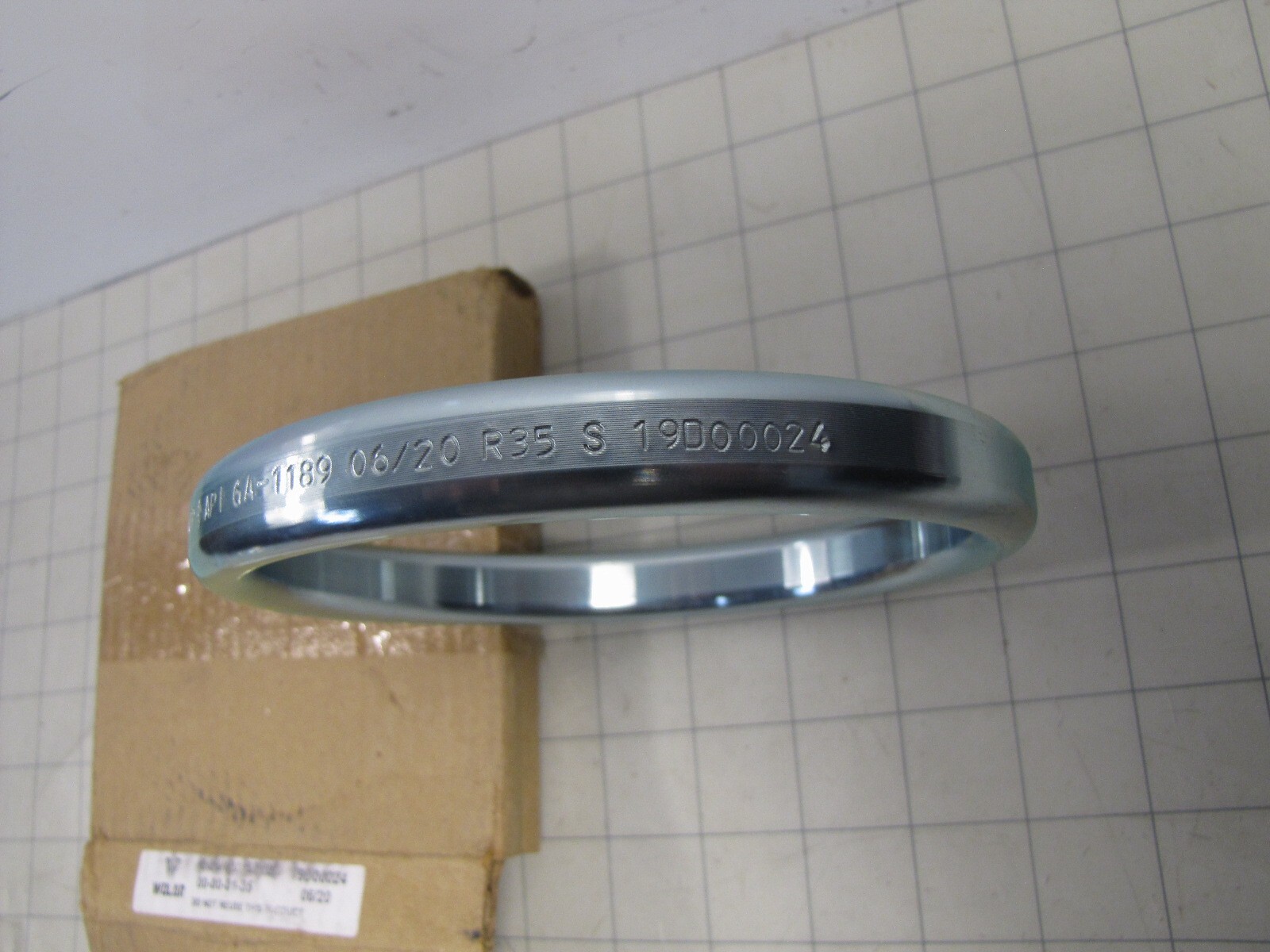Wolar R-35 Steel Ring Gasket 19D00024 / 6A-1189 / 00-00-01-35 NEW