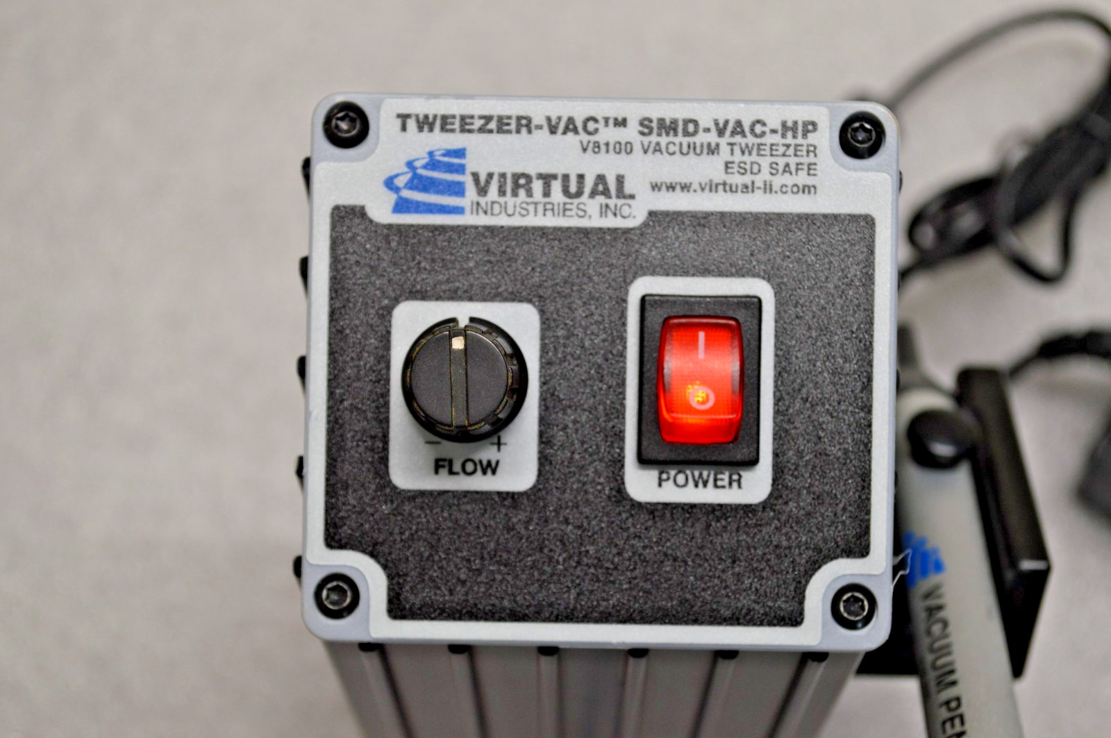 Virtual Industries V8100A SMD-VAC-HP ESD-Safe Continuous Vacuum Handling Tool