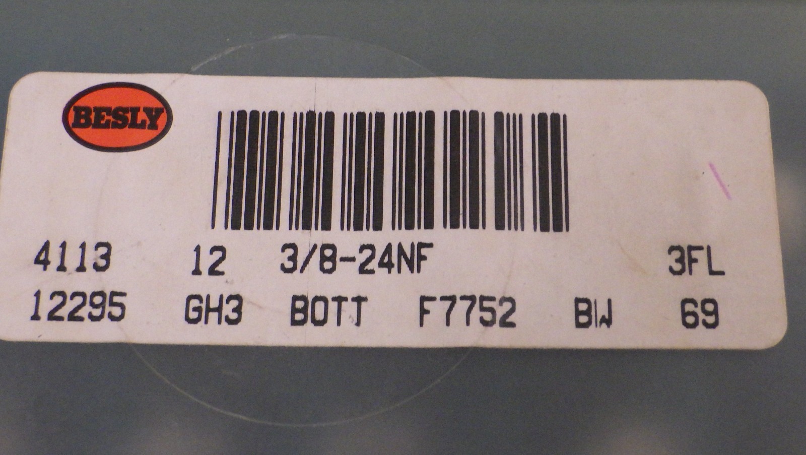 Job lot 10 pieces New Besly 3/8-24 NFHS Spiral Flute Taps