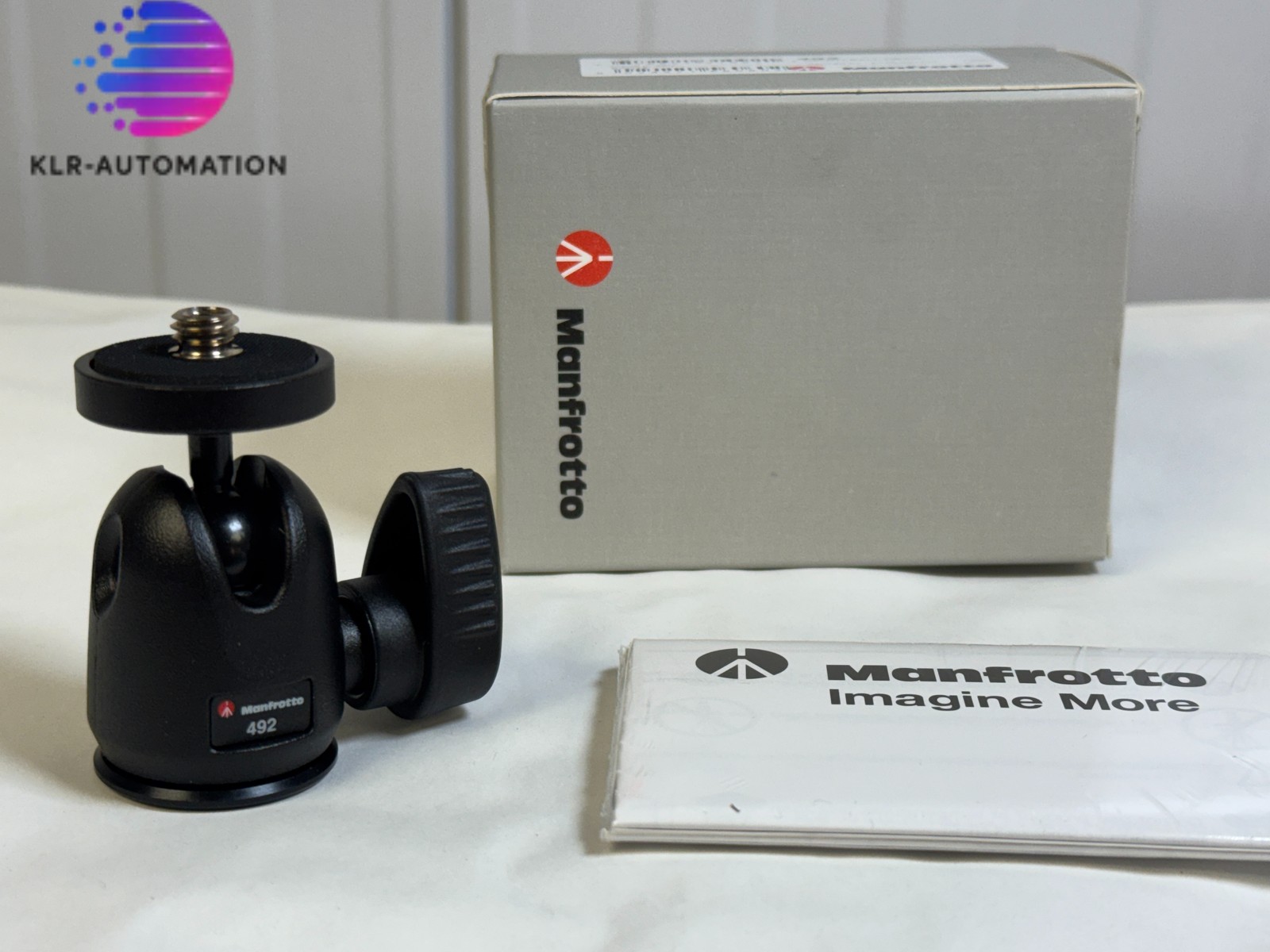 Manfrotto 492 Micro Ball Head Photo Video For Monitor And Accessories X1