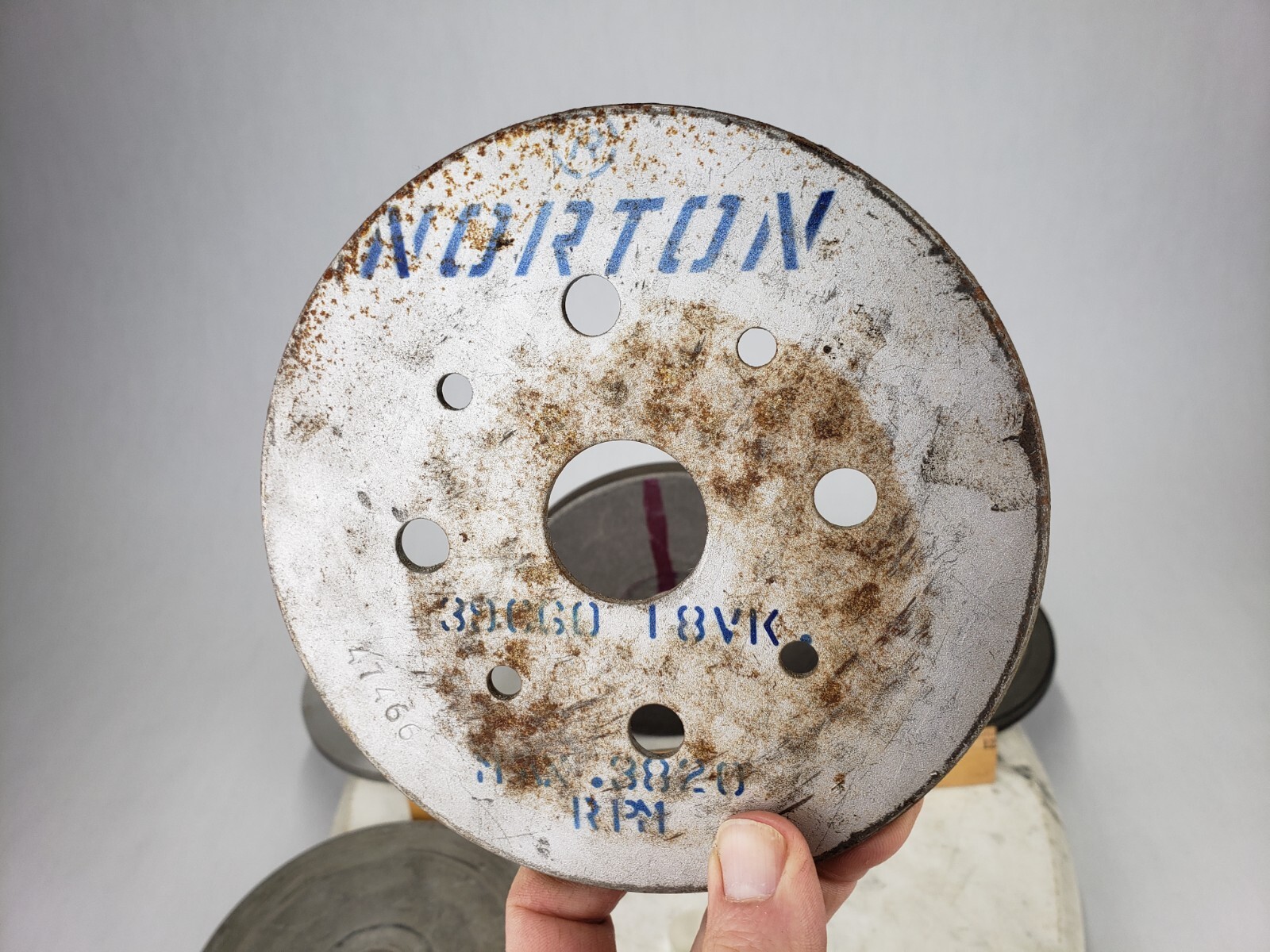 6x – Resinoid Diamond Grinding Wheels Bay State Norton 39660 18VK Armored