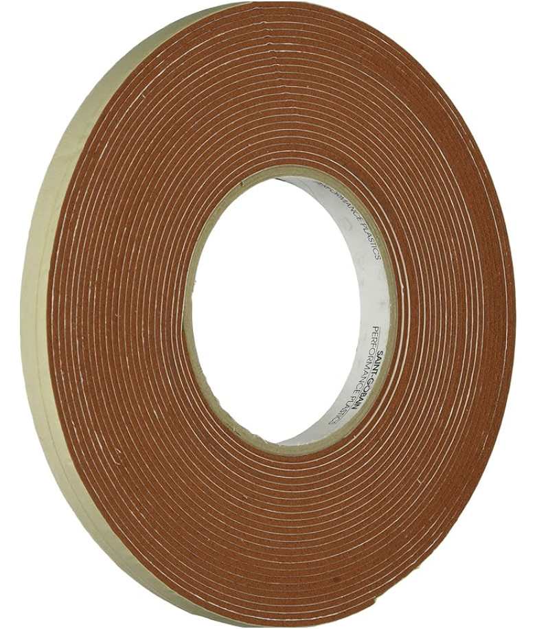 Applied Materials 3840-01094 Tapecase 200A-0625-0.5-10 Silicone Tape 1/2Wx10ydL