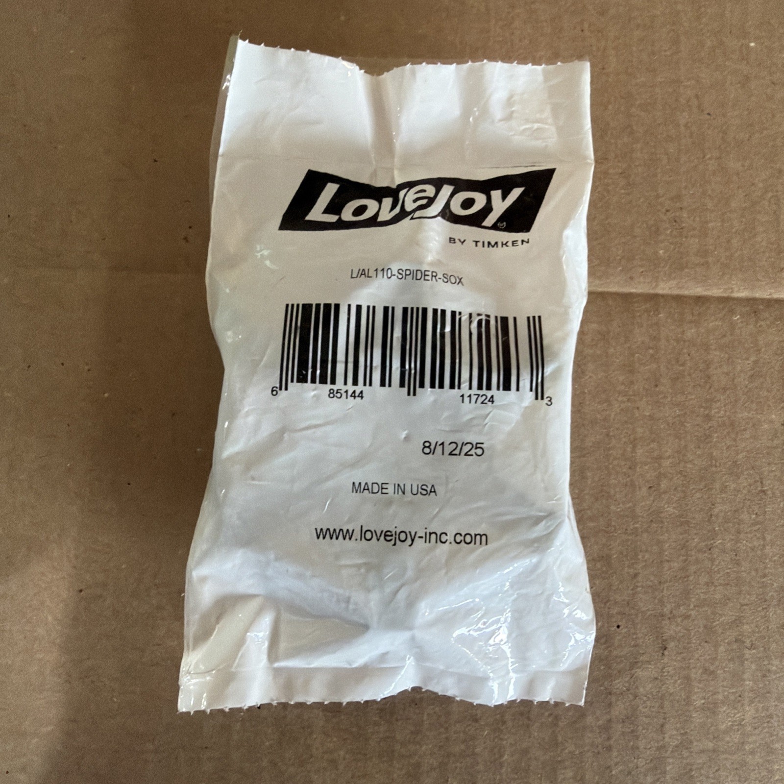 SEALED Lovejoy L/AL110 Spider Sox