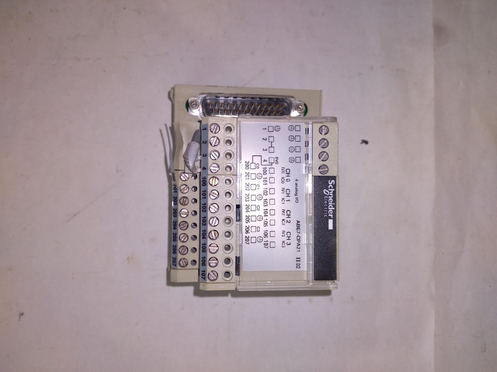 SCHNEIDER ELECTRIC MODICON ABE7-CPA21