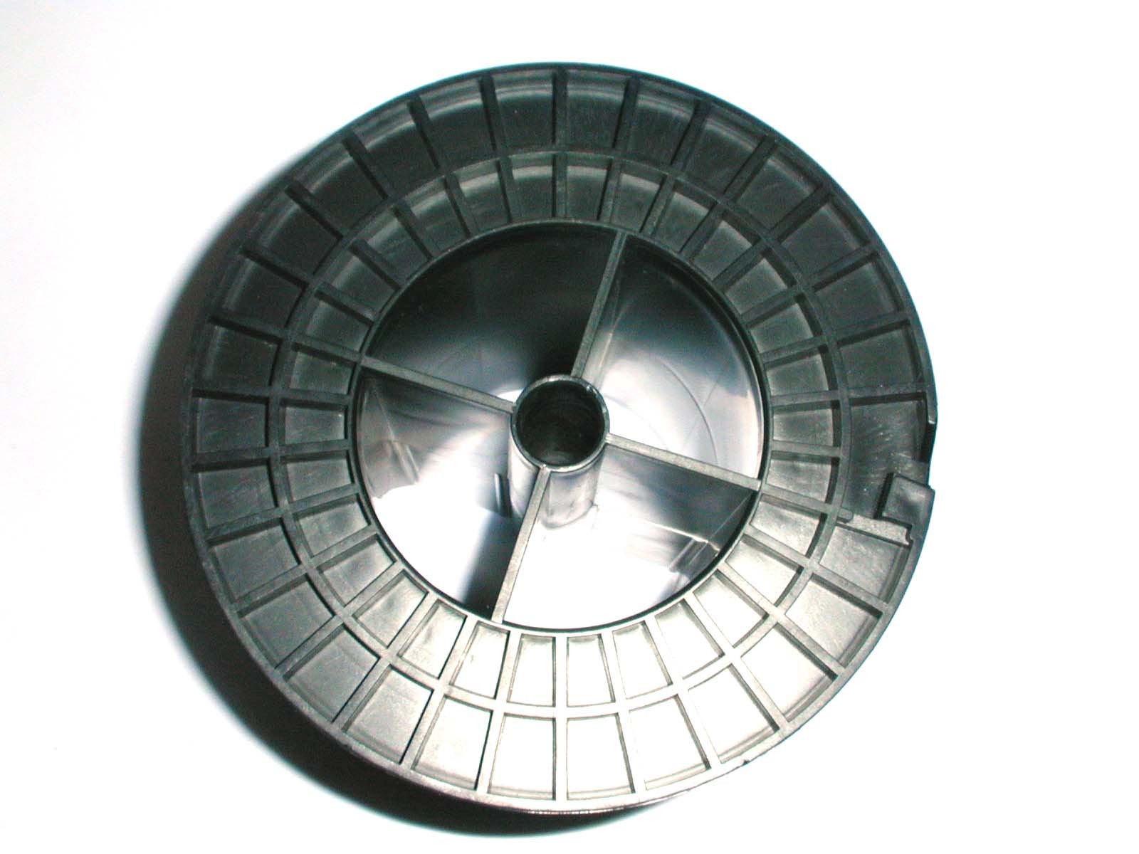 Empty wire spools 6pcs BLACK PLASTIC REEL 6.25″DIA 6″WIDE 3.25″ CORE 6.75″ TALL