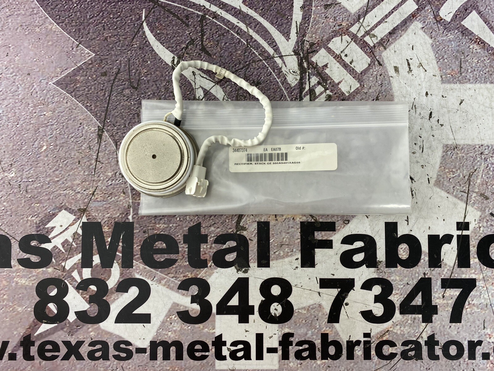 General Electric 336A3401AAG03 Rectifier Semiconductor Assembly