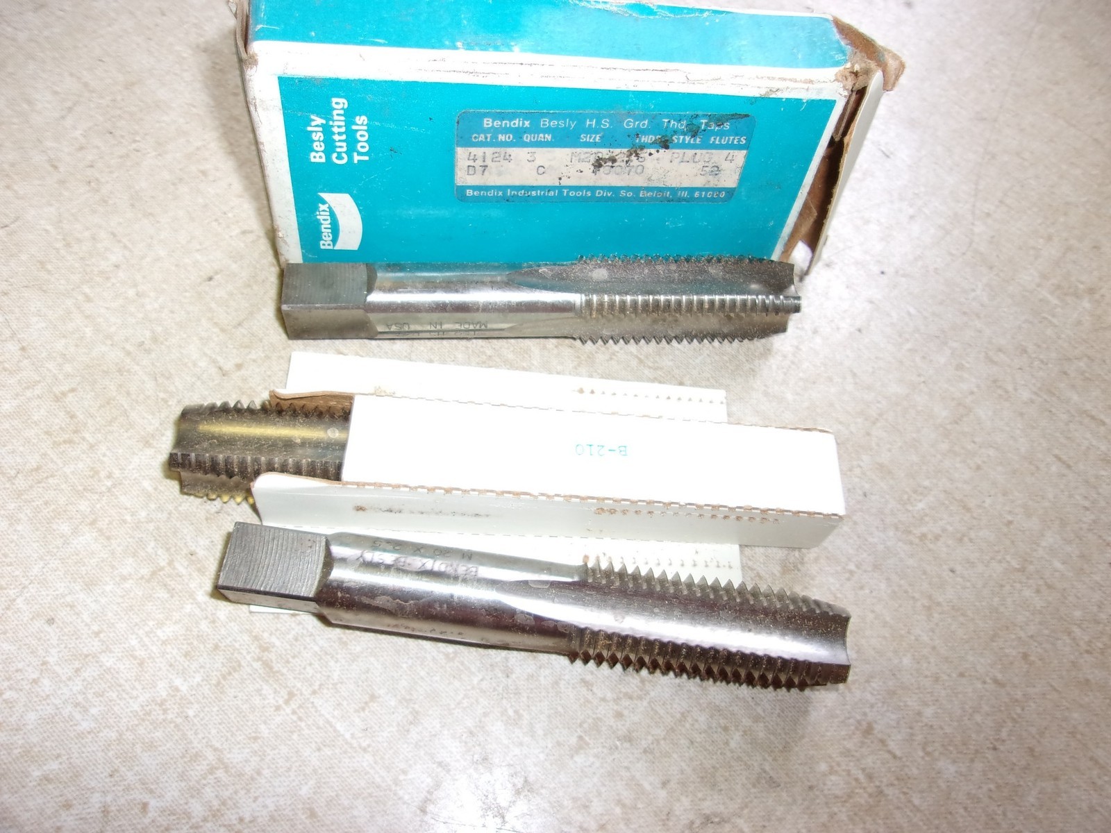NEW Bendix 180701 Cutting Tools 4124 3-Piece Set *FREE SHIPPING*