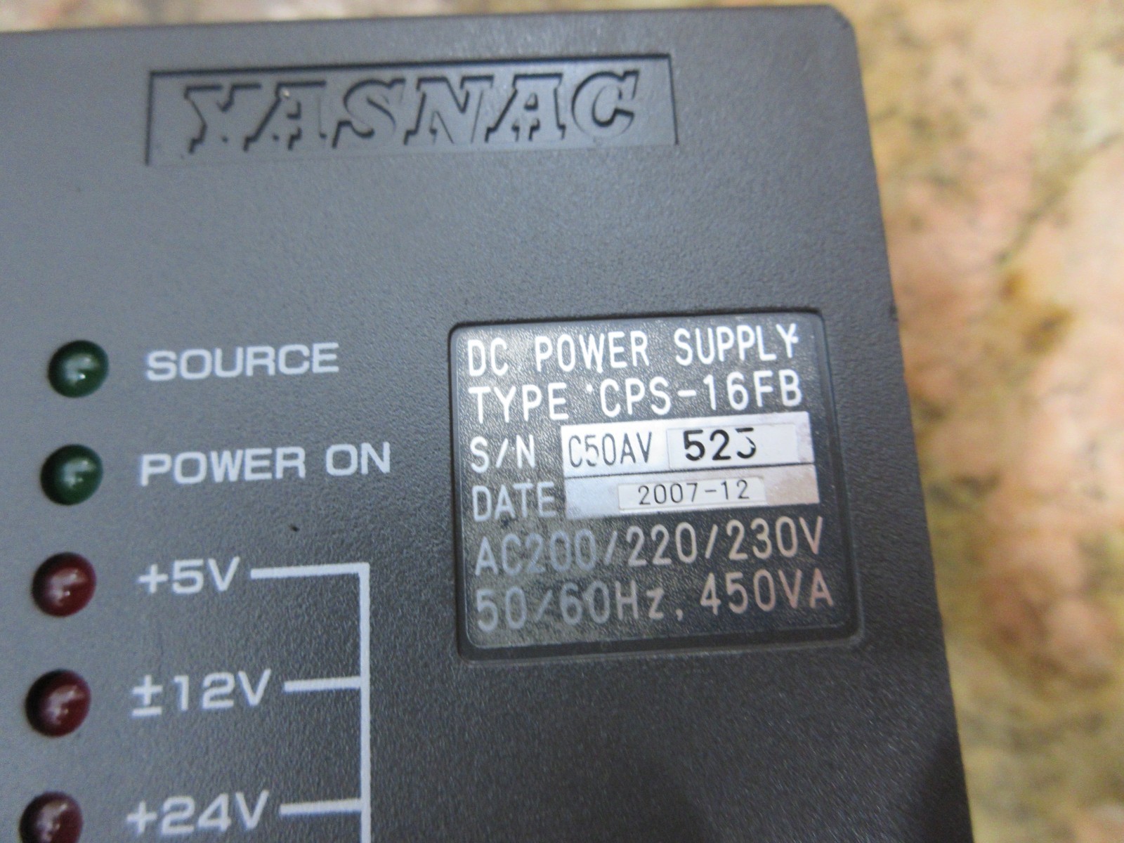 *SPECIAL PRICE* KITAMURA MY CENTER 0 ZERO CNC MILL YASKAWA POWER SUPPLY CPS-16FB