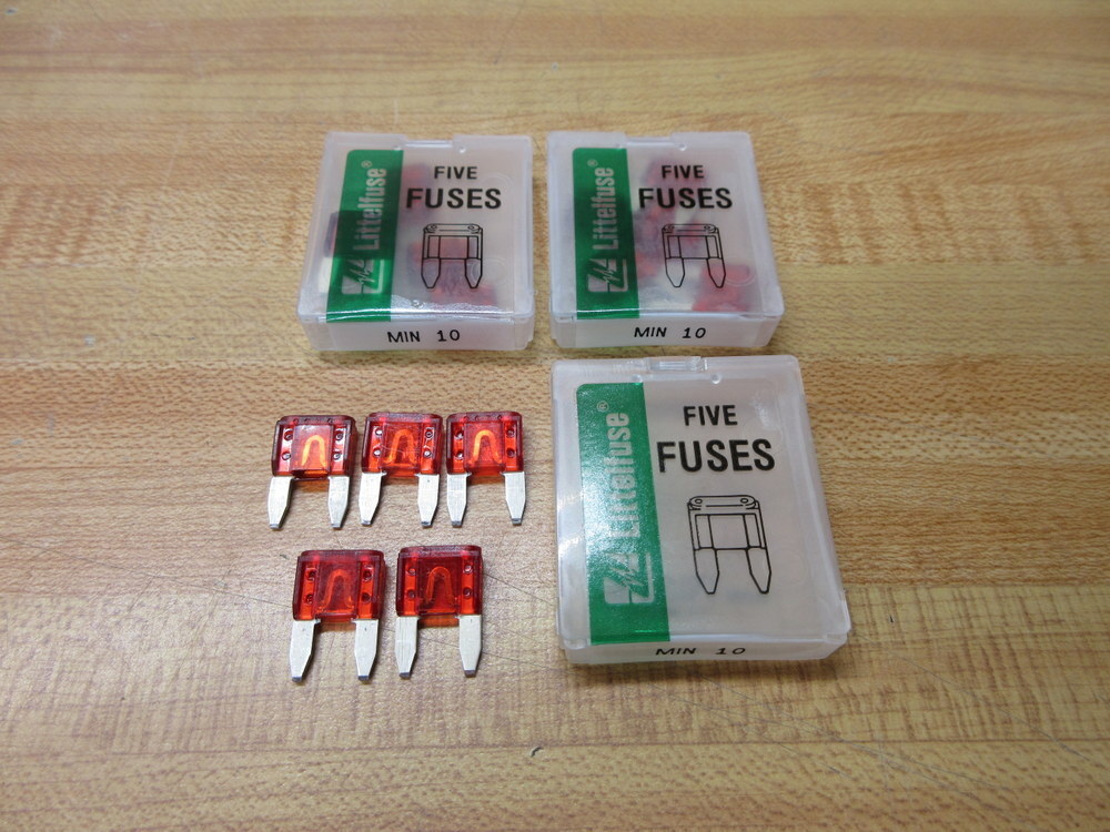 Littelfuse MIN-10 Automotive Fuse Cross Ref 2FDA2 (Pack of 15)